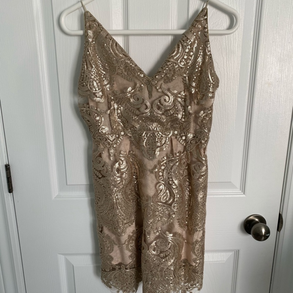 Little gold dress